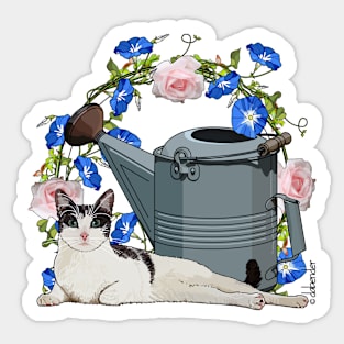 Summer Cat Sticker